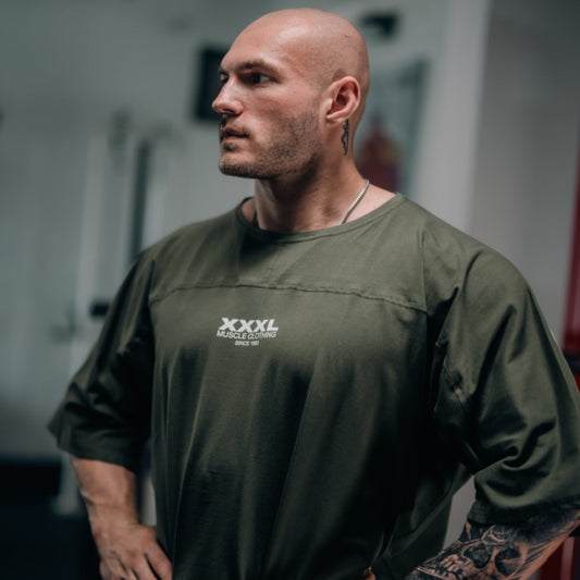 " XXXL Inc" Signature Rag Top - Military Green