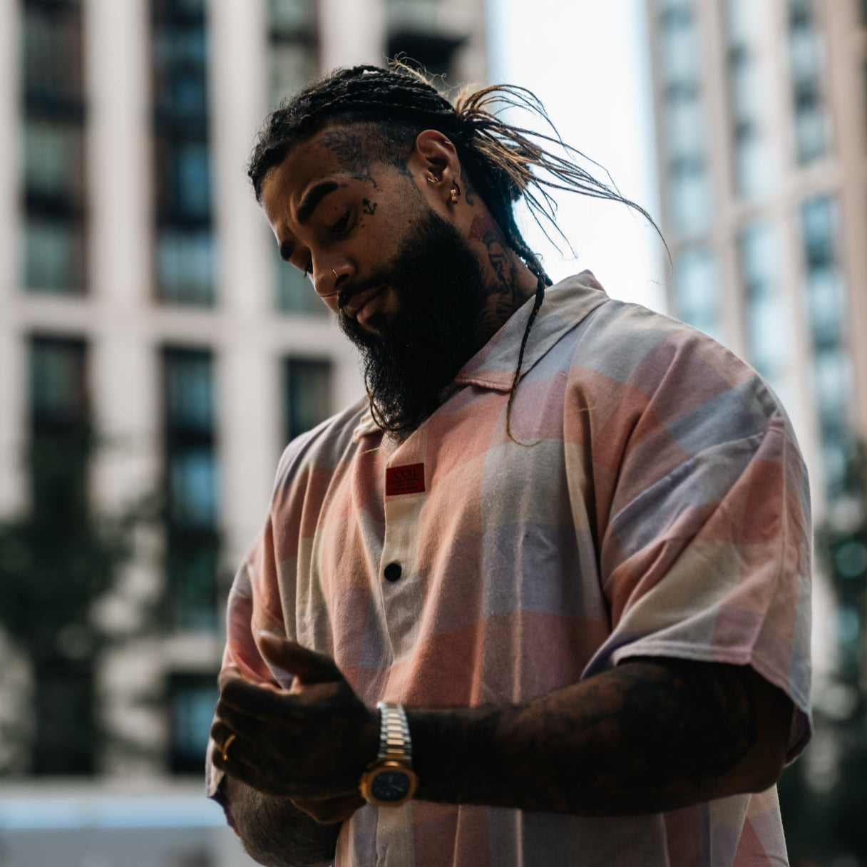 "Be Legendary" Oversized Muscle Shirt -Pastel