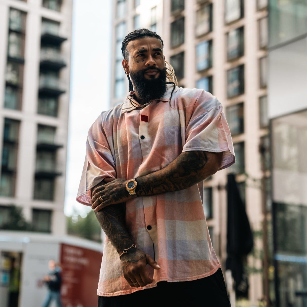 "Be Legendary" Oversized Muscle Shirt -Pastel