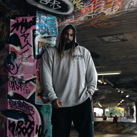 "Pure Pain "Hoodie- Cream