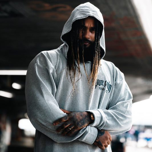 "Pure Pain "Hoodie- Cream