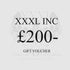 XXXL INC Gift Voucher (Digital Code)