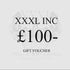 XXXL INC Gift Voucher (Digital Code)