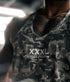 "XXXL Script" Ribbed Muscle Vest - Urban Camo