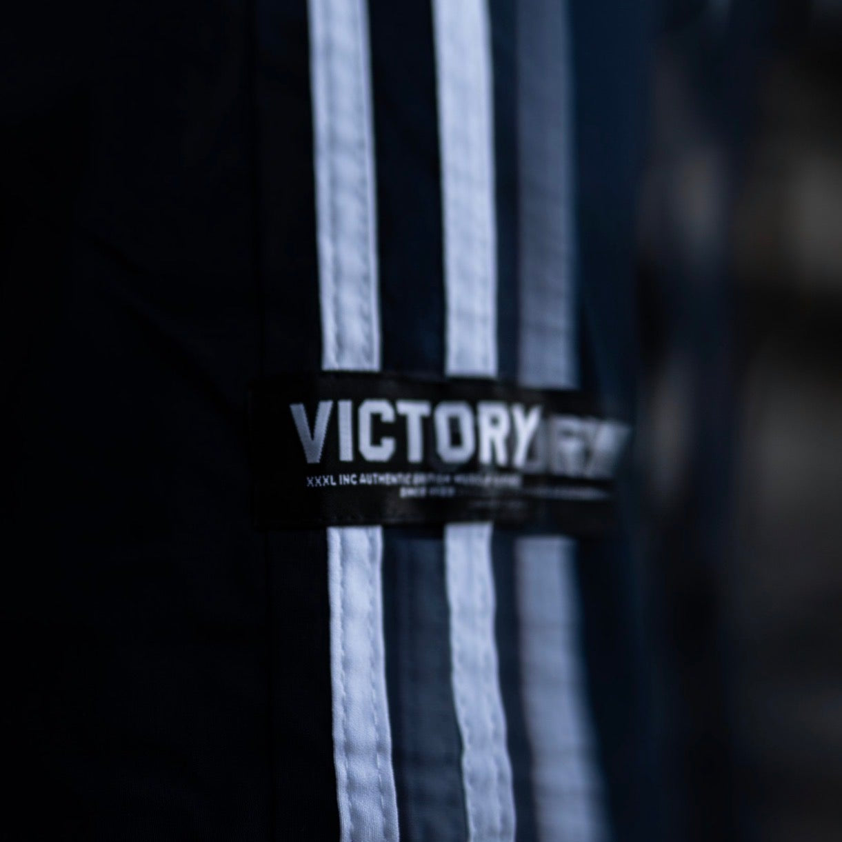 "Victory" 2 stripe Full cut  Pant - Space Blue