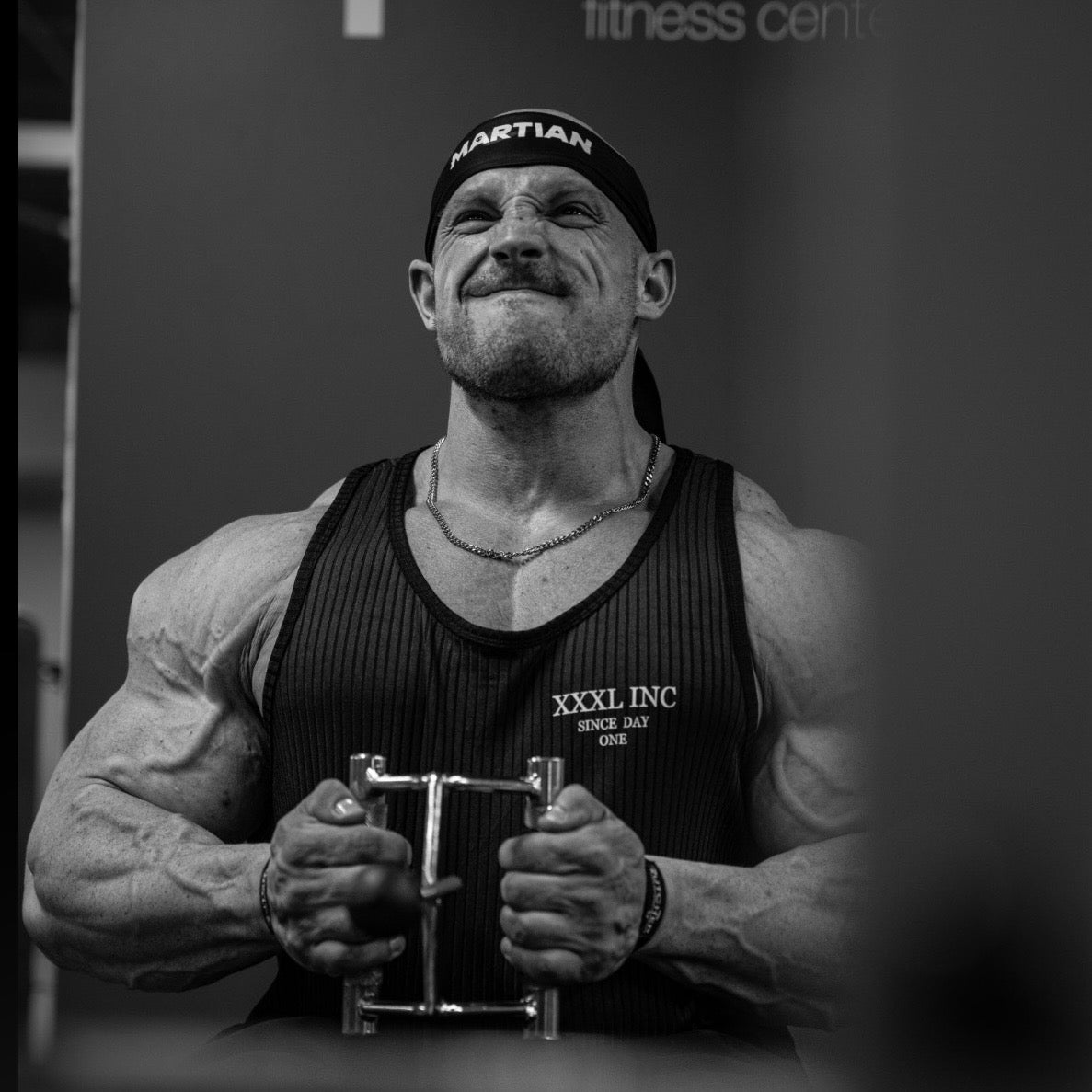 Box Cut Tank - Ribbed Graphite Grey