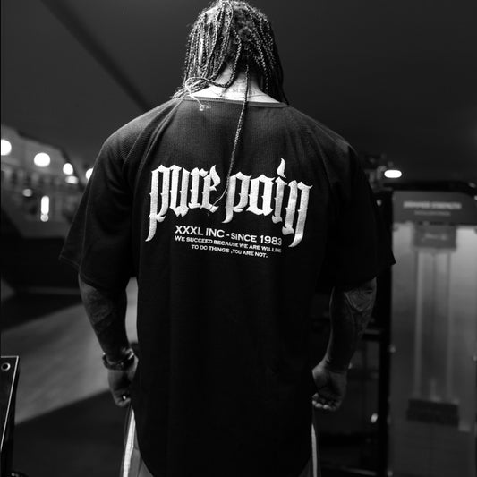 “Pure Pain" Old School Ragtop - Black