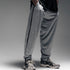 Full Cut Taped Trackie Pants - Ash Grey