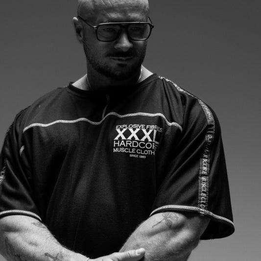 "Classic XXXL" Top Stitched Ragtop - Graphite Black