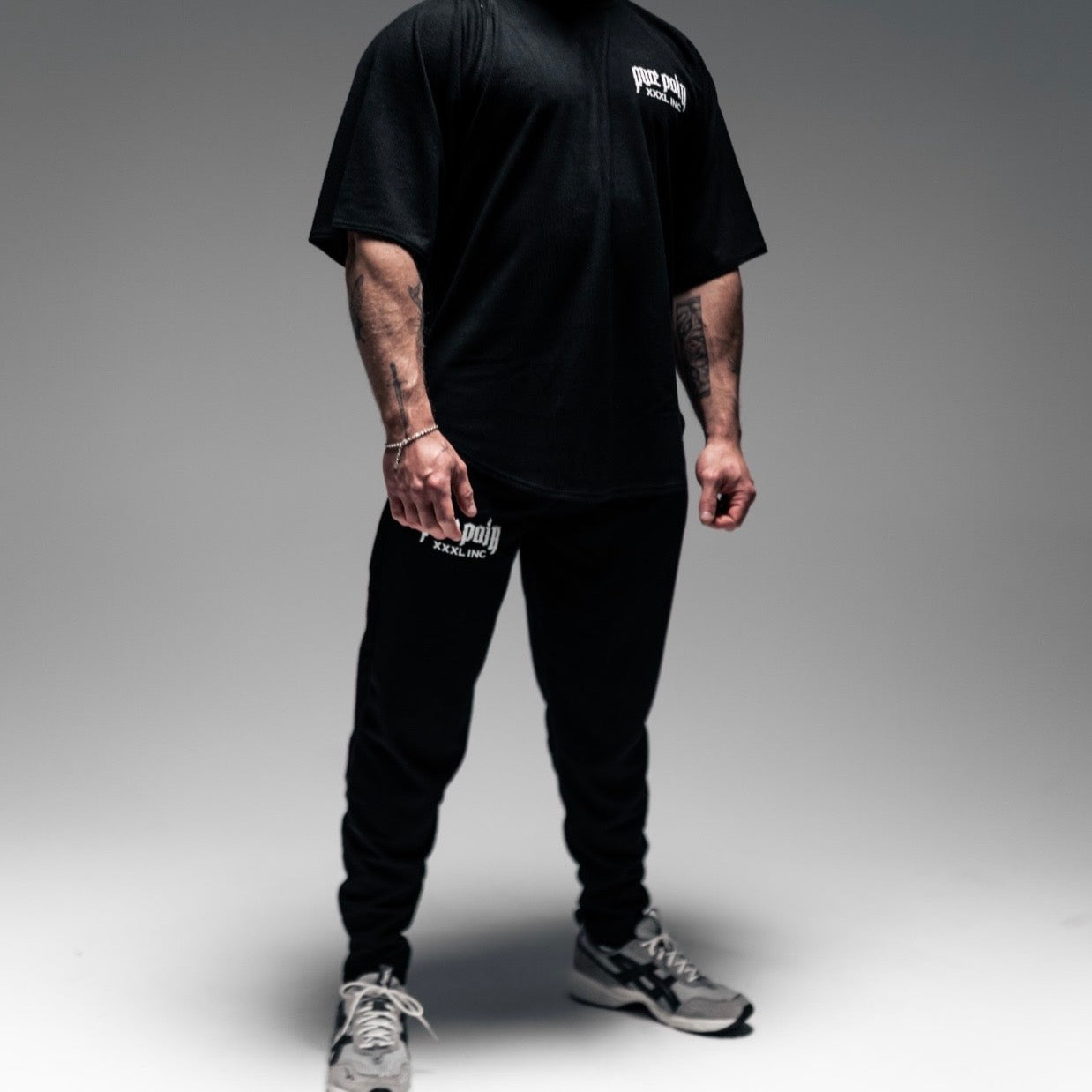 “Pure Pain”  Full Cut Pant - (Thermal) Black