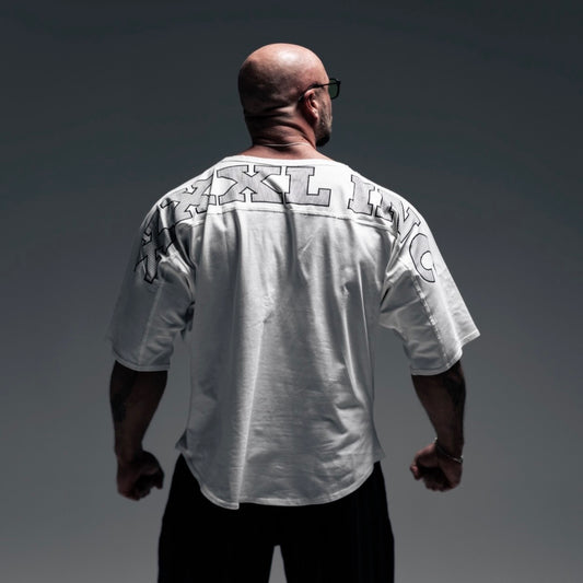 " XXXL Inc" Signature Rag Top - Vintage White