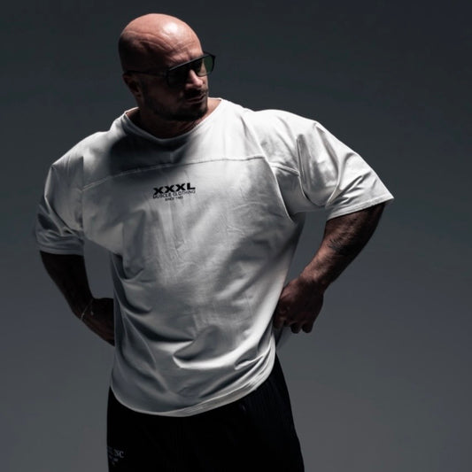 " XXXL Inc" Signature Rag Top - Vintage White