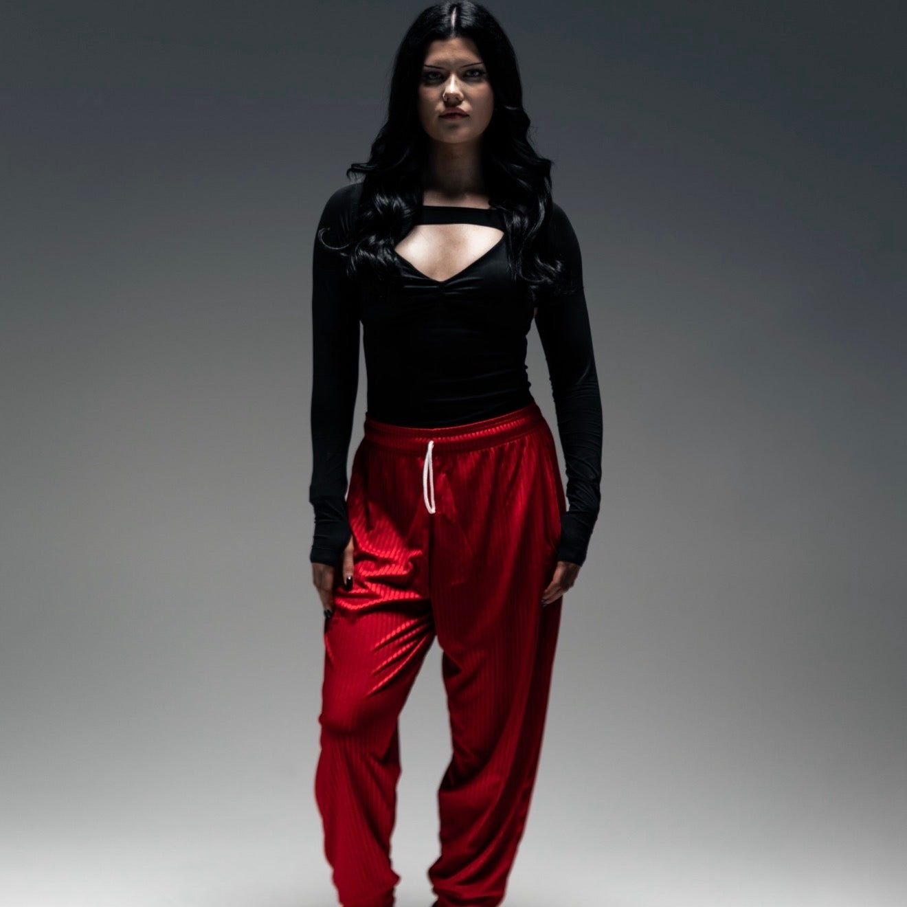 The Original GOAT Gym Baggy Pant - Red