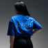 " Since The Dawn of Time" Embroidered Box Cut T - Azure Blue