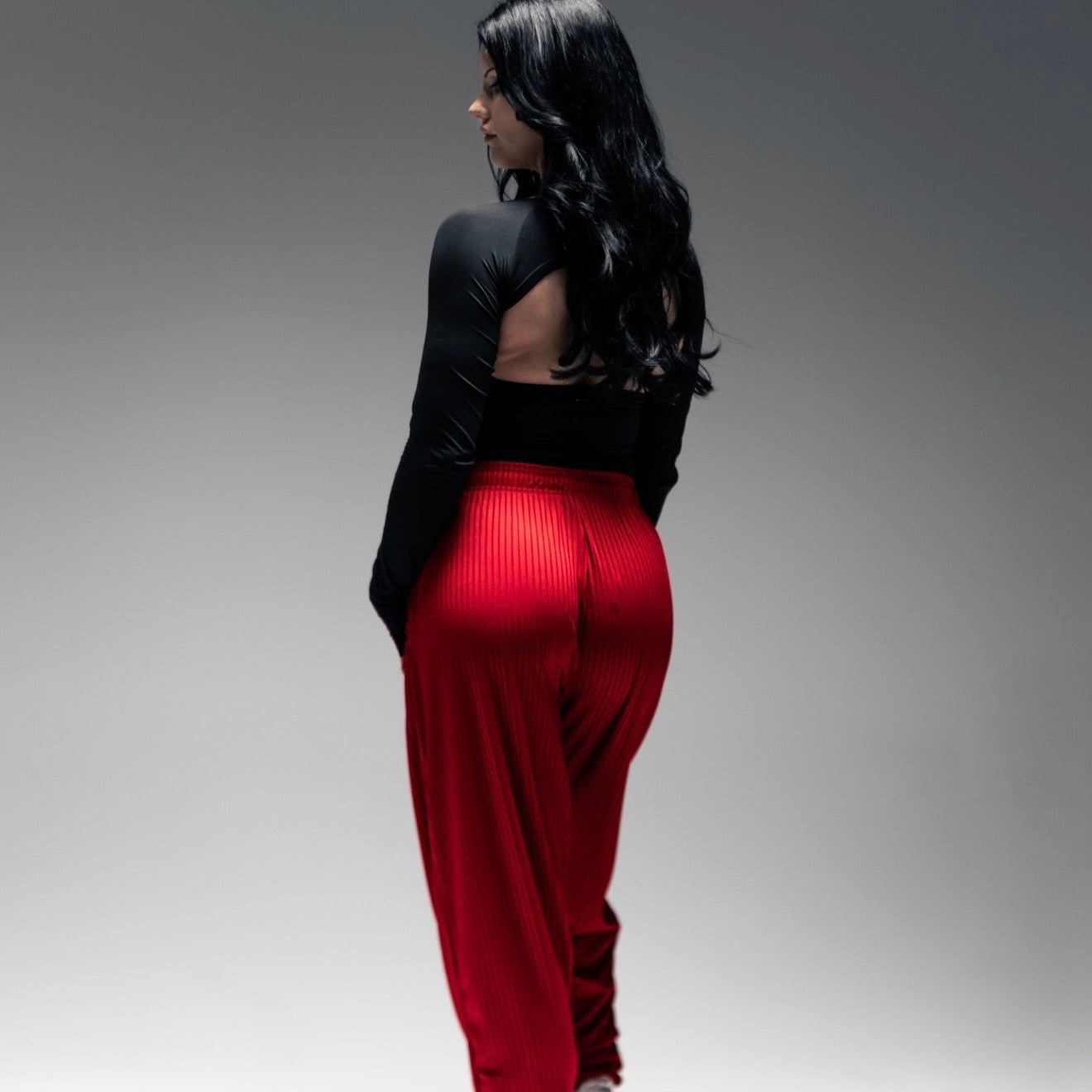 The Original GOAT Gym Baggy Pant - Red