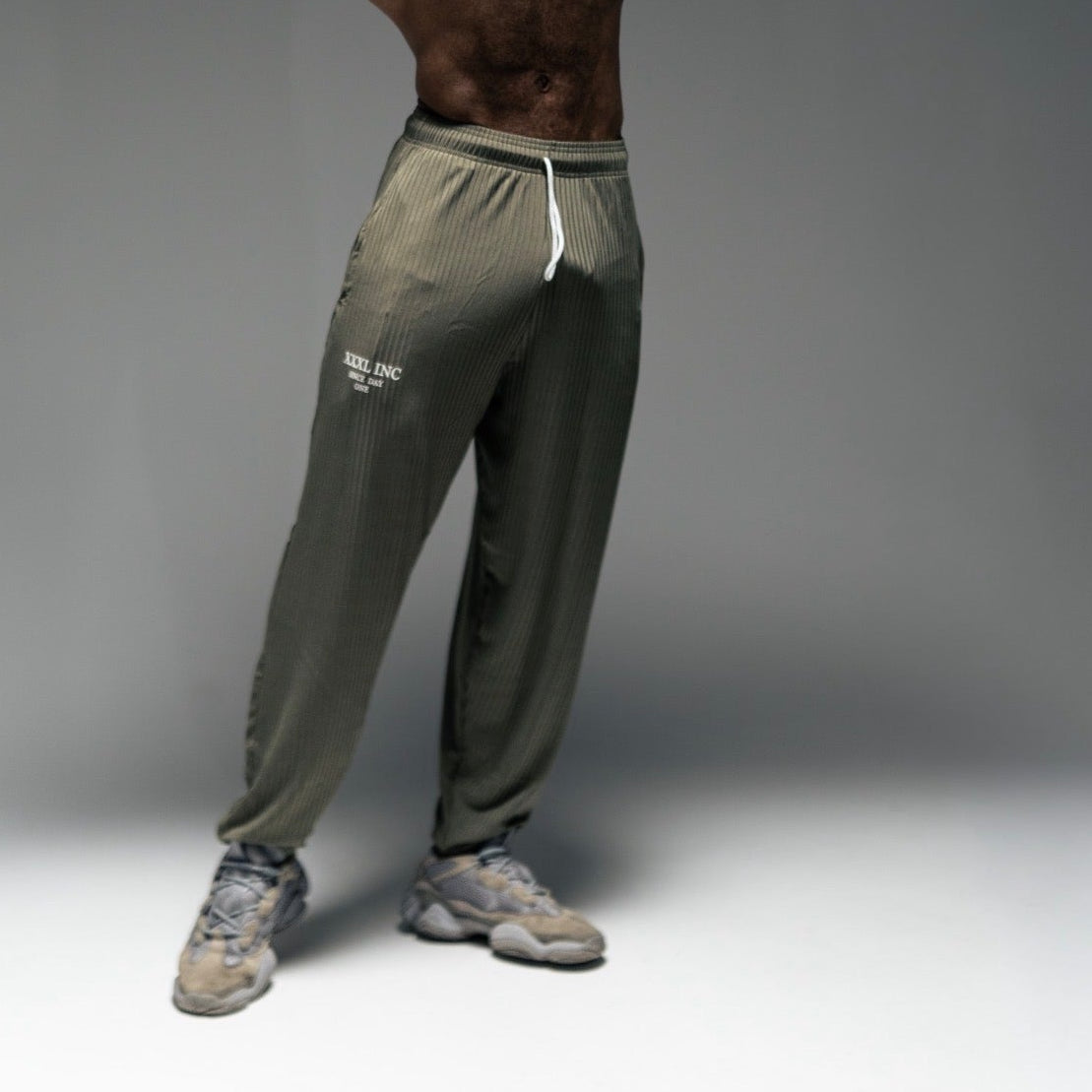 The Original GOAT Gym Baggy Pant - Military Green