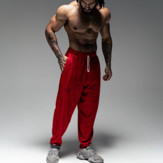 The Original GOAT Gym Baggy Pant - Red