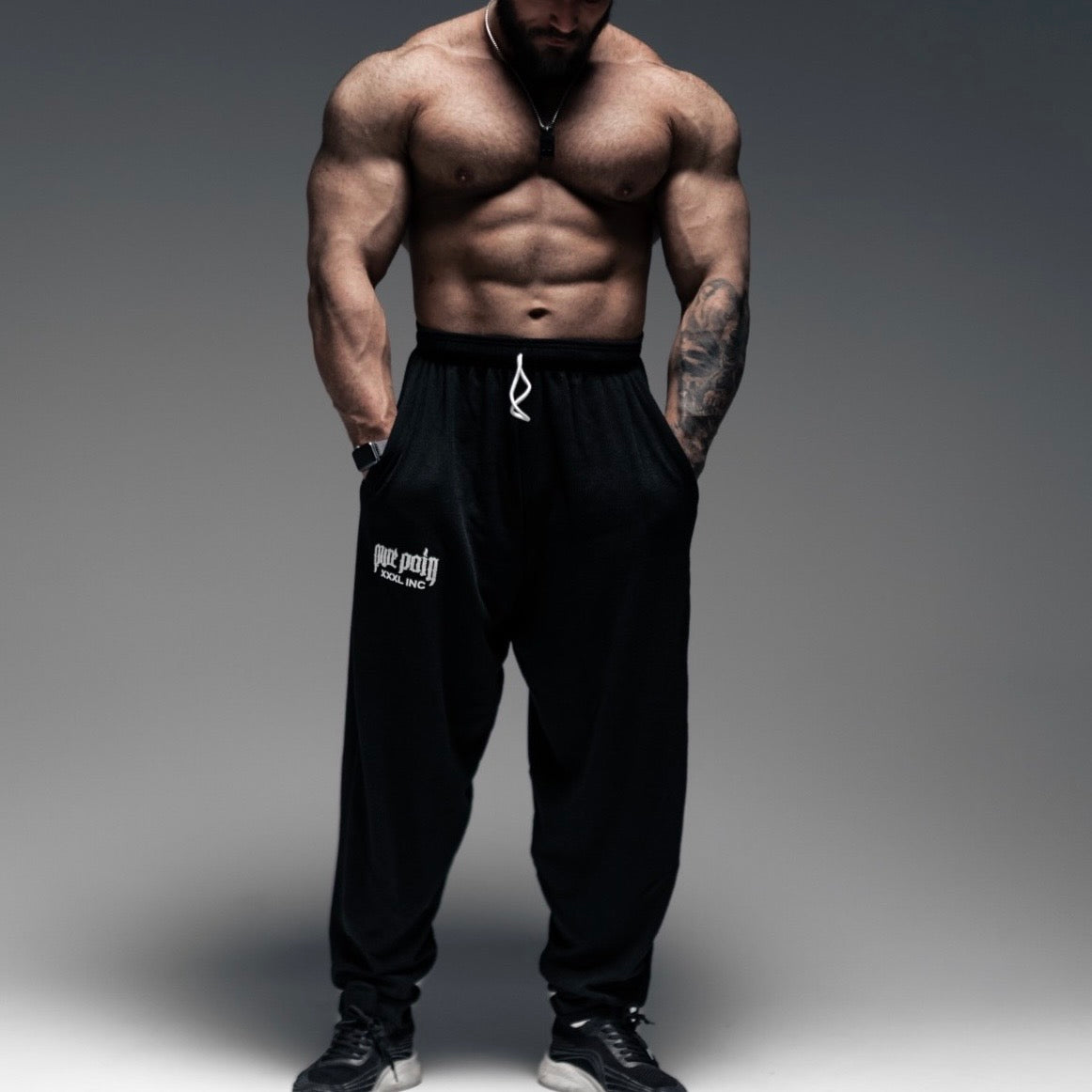 “Pure Pain”  Full Cut Pant - (Thermal) Black