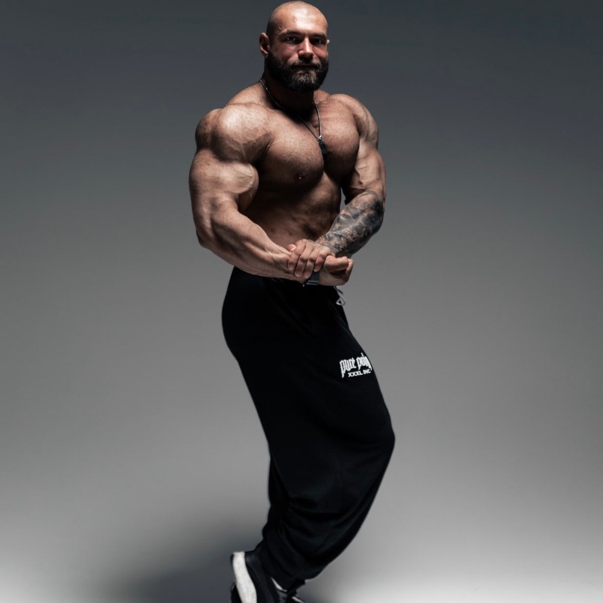 “Pure Pain”  Full Cut Pant - (Thermal) Black