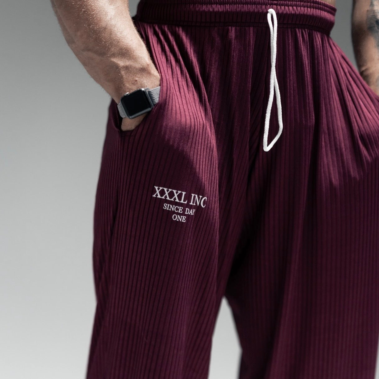 The Original GOAT Gym Baggy Pant - Burgundy