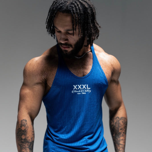 OG Stringer Vest - Ribbed Royal Blue