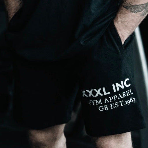 "Off Set XXXL Logo" Knitted Shorts - Ebony