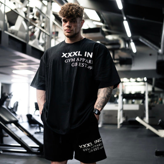 "Off Set XXXL Logo" Oversized Base T   - Ebony