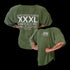 "Classic XXXL Logo" Old School Jumbo Rib Ragtop - Olive