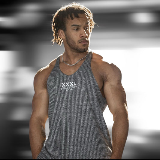 OG Stringer Vest  - Ribbed Cinder