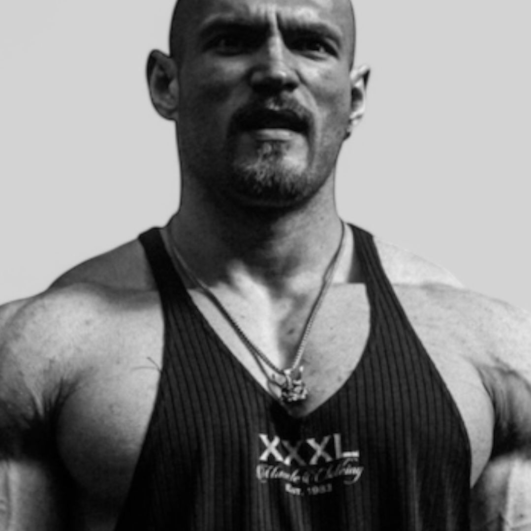 OG stringer Vest - Ribbed Black