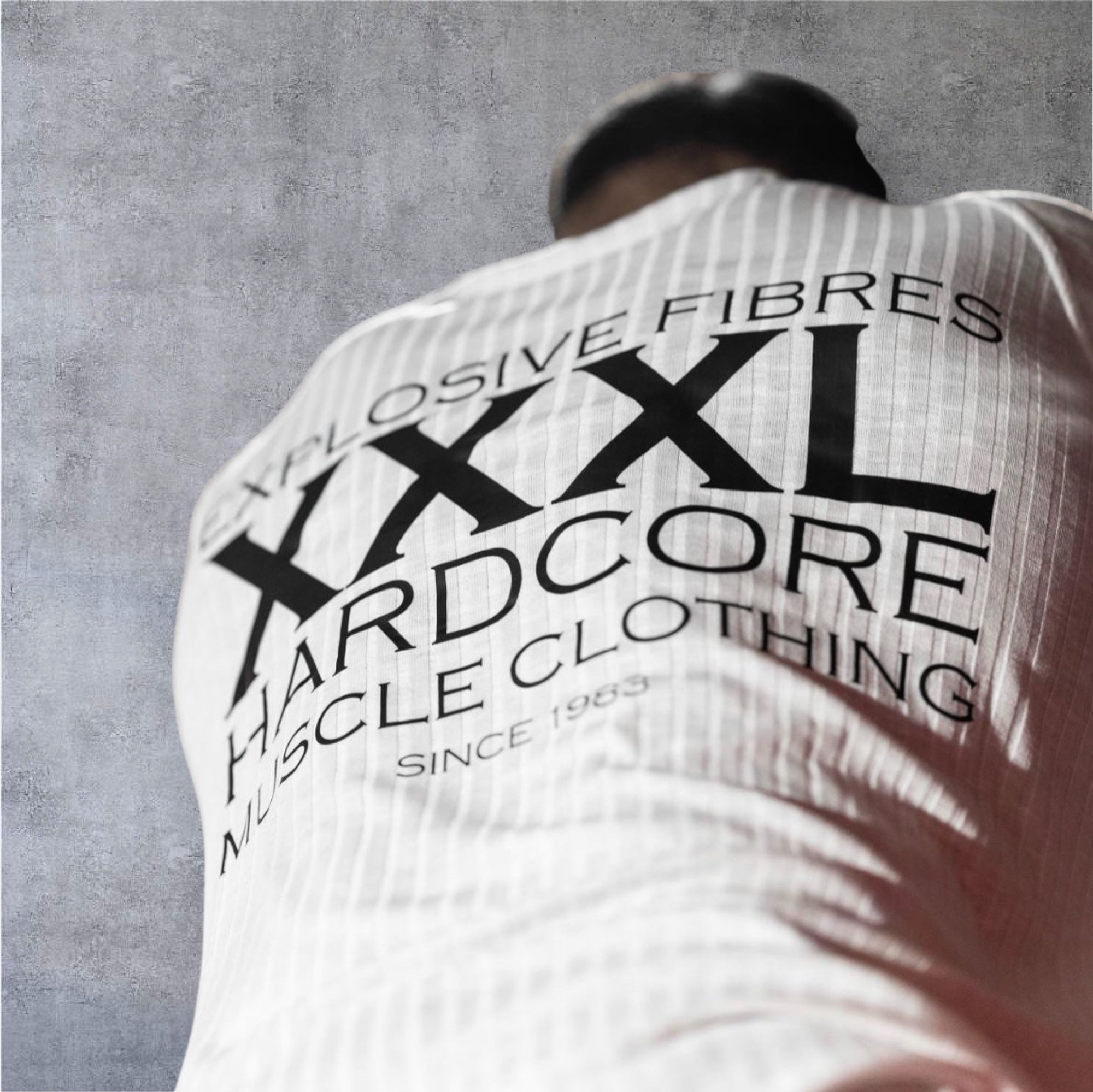 "Classic XXXL Logo" Old School Jumbo Rib Ragtop - Ivory