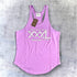 'Since the Dawn of Time' Classic Muscle vest -Soft Purple