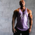 'Since the Dawn of Time' Classic Muscle vest -Soft Purple