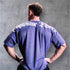 "Gothic Explosive Fibres " Training Rag Top - Purple