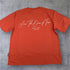 " Since The Dawn of Time" Embroidered Box Cut T - Terracotta Red