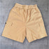 "Scrolled XXXL Inc" Vintage Wash Combat Short - Washed Latte