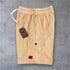 "Scrolled XXXL Inc" Vintage Wash Combat Short - Washed Latte