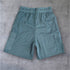 "Scrolled XXXL Inc" Vintage Wash Combat Short - Washed Teal