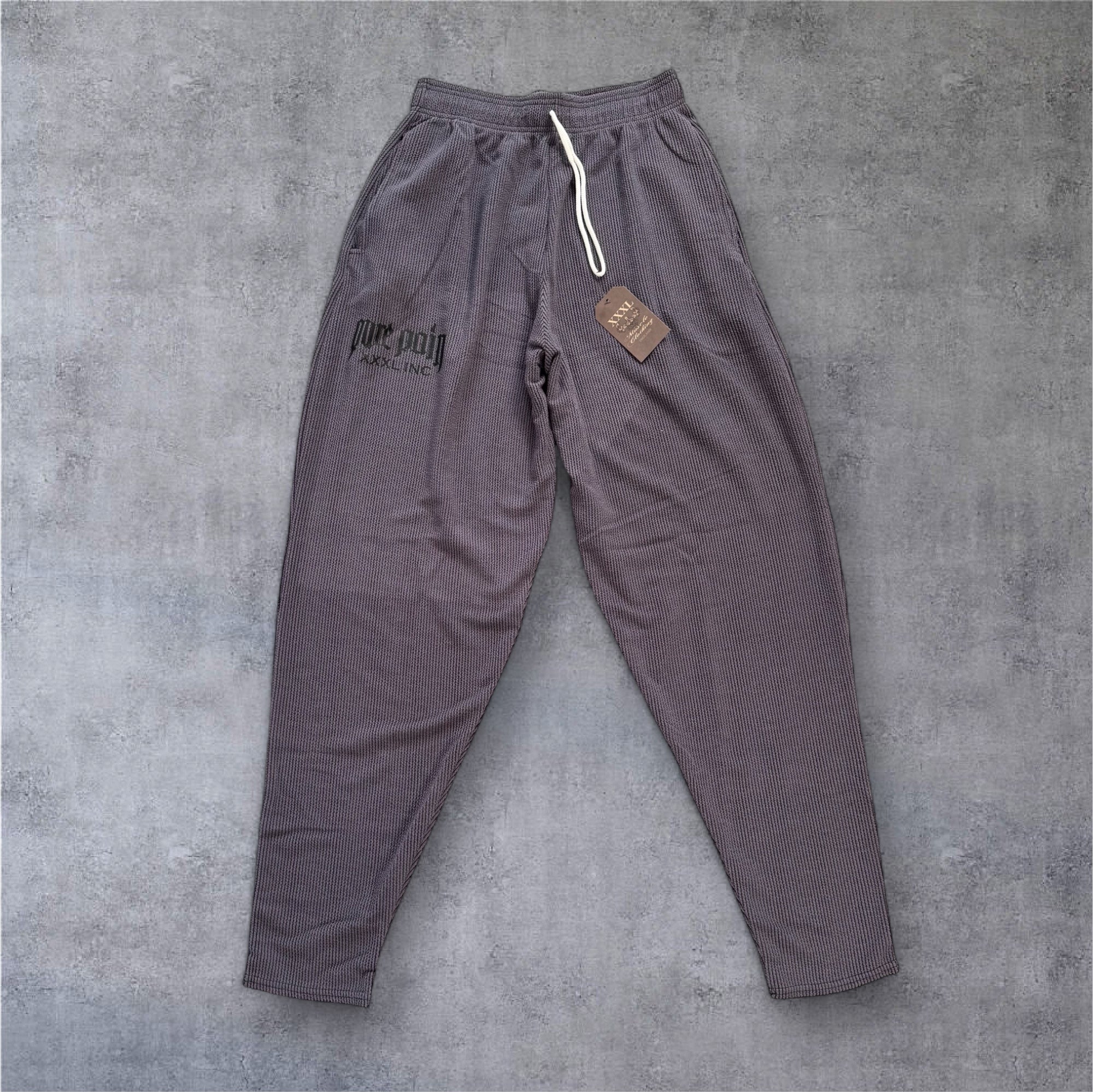 “Pure Pain” Full Cut Pant - (Thermal) Charcoal