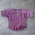 "XXXL INC" 3/4 sleeve  Rag Top - Stonewash Berry