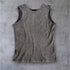 Stretch Sleeveless T - Stonewash Black