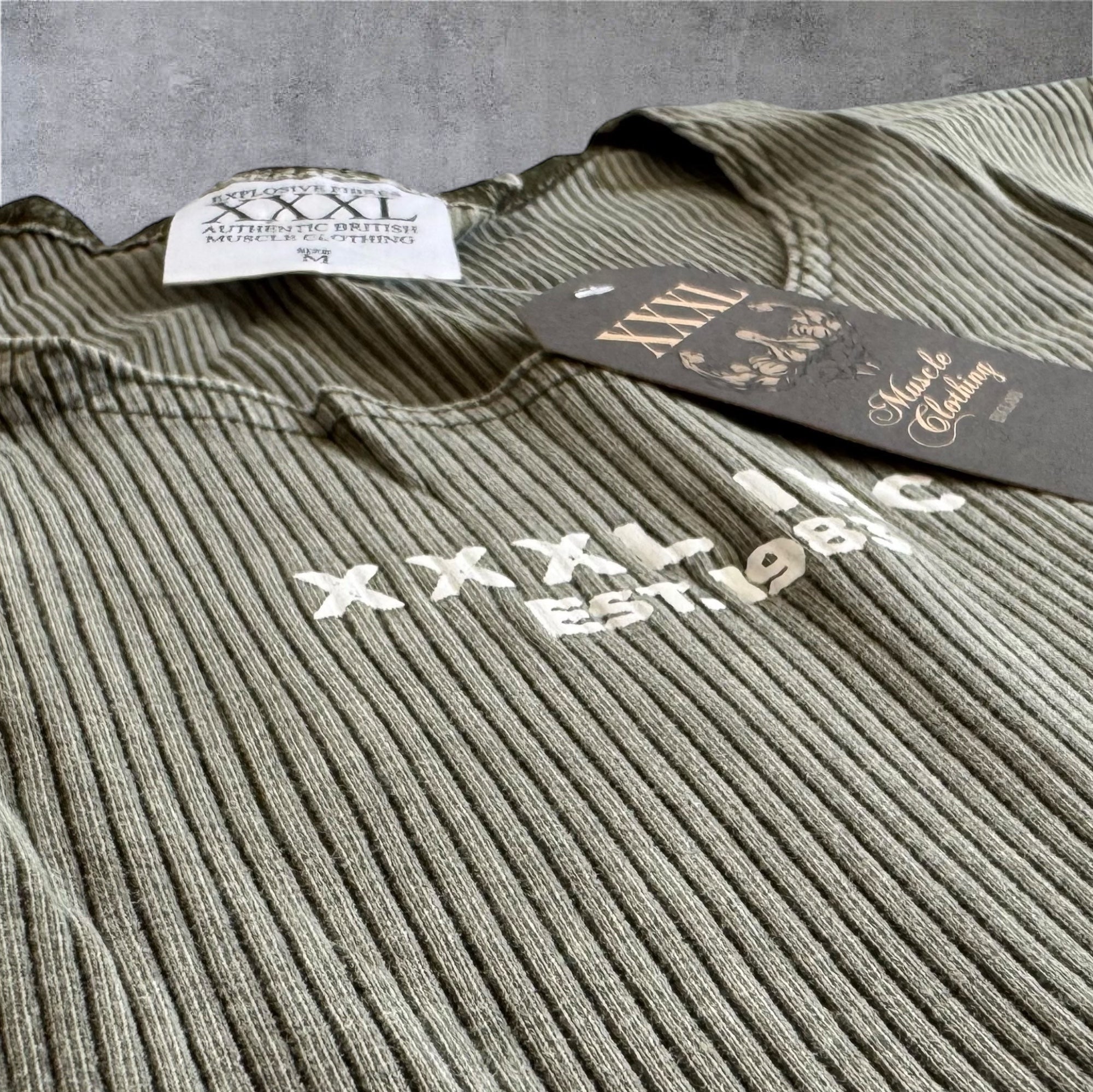 Stretch Sleeveless T - Stonewash Olive