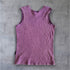 Stretch Sleeveless T - Stonewash Berry