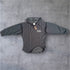 "Profile" Rough Cut, Hooded Sweatshirt- Flint
