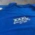 "Profile" Rough Cut Hooded Sweat - Ocean Blue