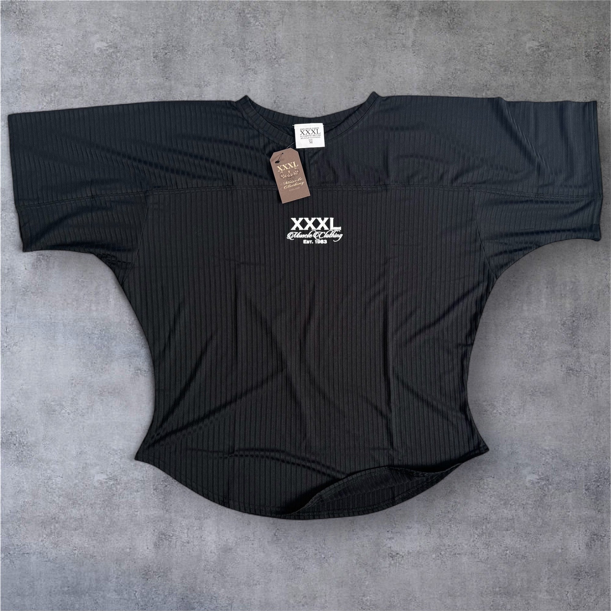 "Victory Anniversary Logo" Training Rag Top - Black