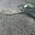 "Victory" Oversized Zip Hood  - Stonewash Black