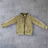 "Victory" Oversized Zip Hood  - Stonewash Olive