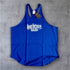 "Gothic Hardcore" Classic Muscle Vest - Royal Blue