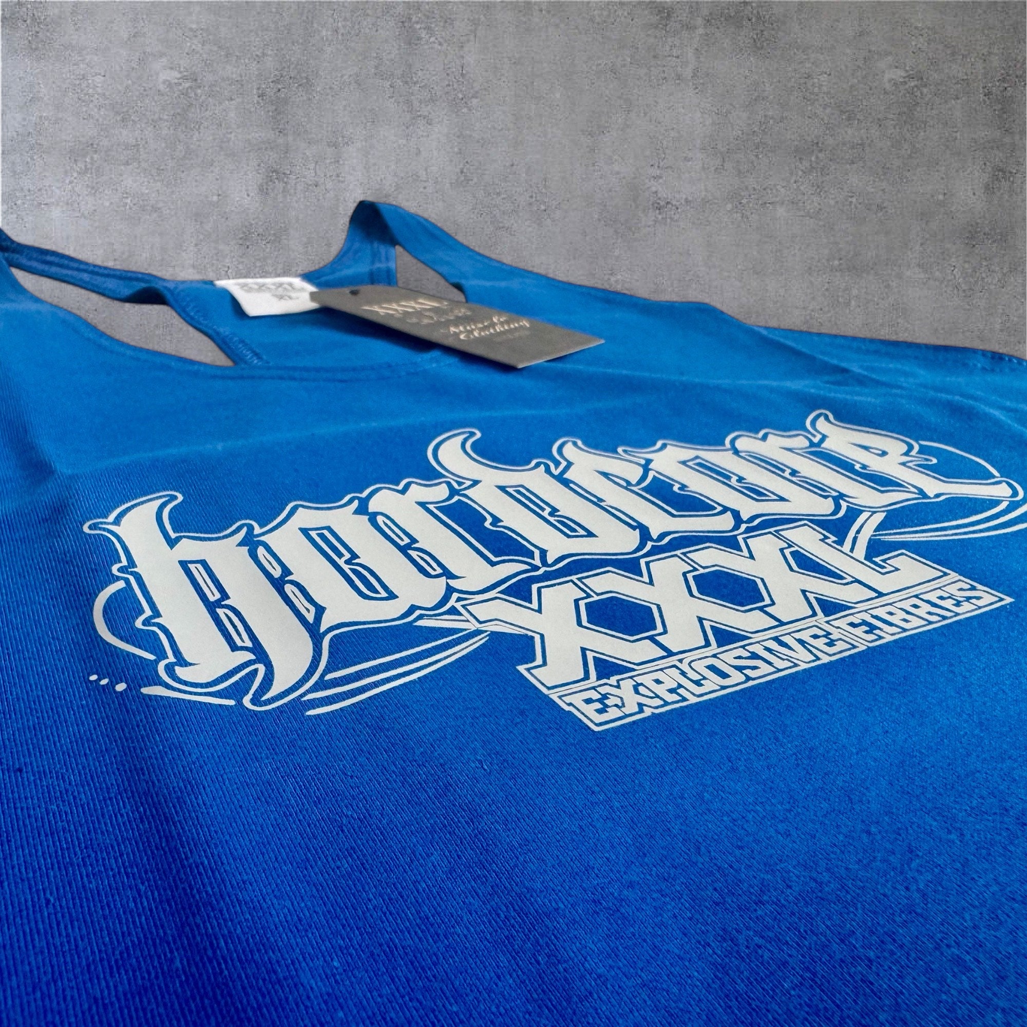"Gothic Hardcore" Classic Muscle Vest - Royal Blue